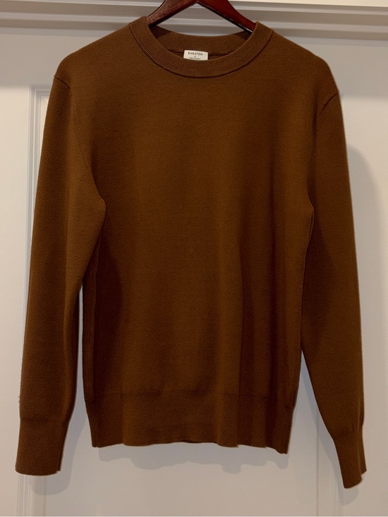 Aritzia Sweaters - Aritzia Calloway Chocolatier Crew Neck Long Sleeve Sweater Sz Small